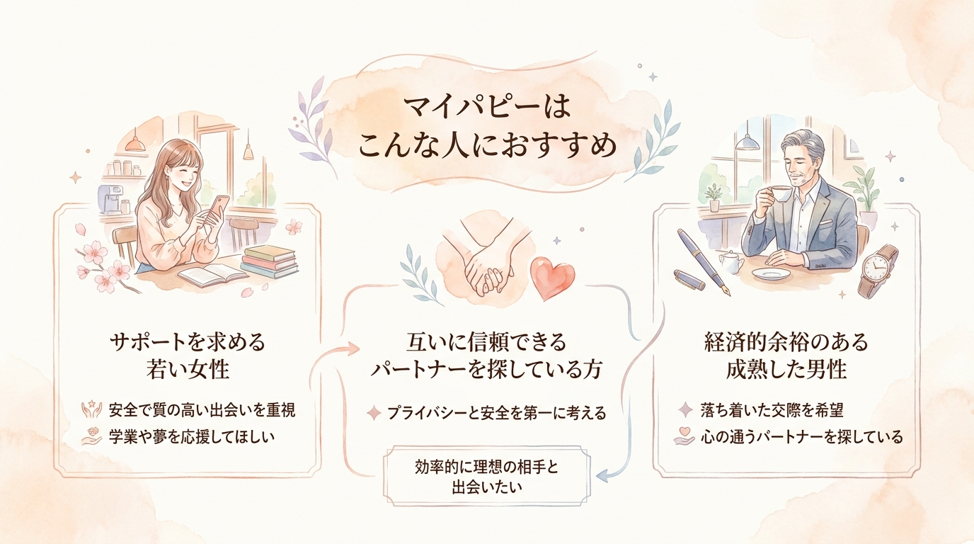 マイパピーはこんな人におすすめ