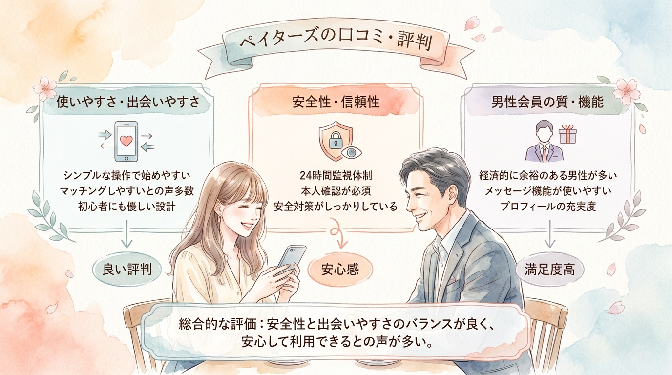 ペイターズの口コミ・評判